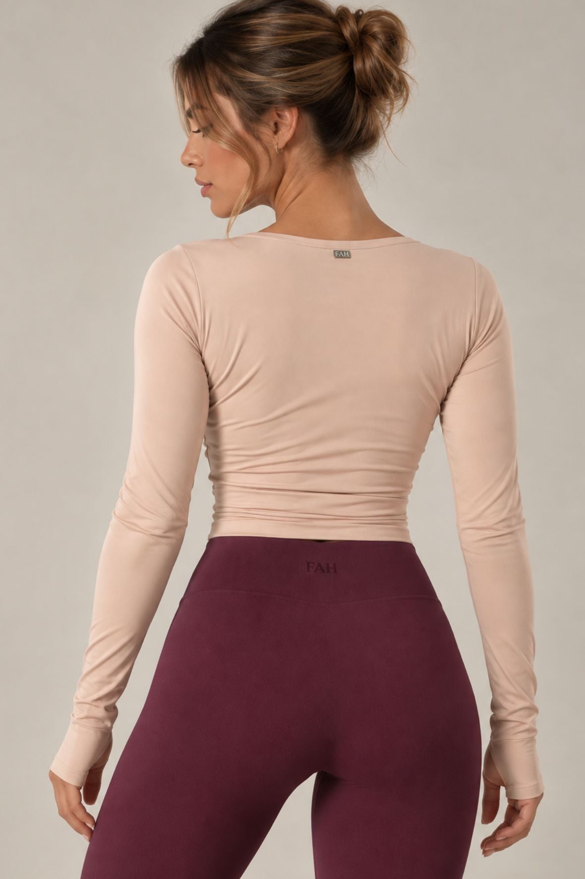 Blusa ballet classic nude