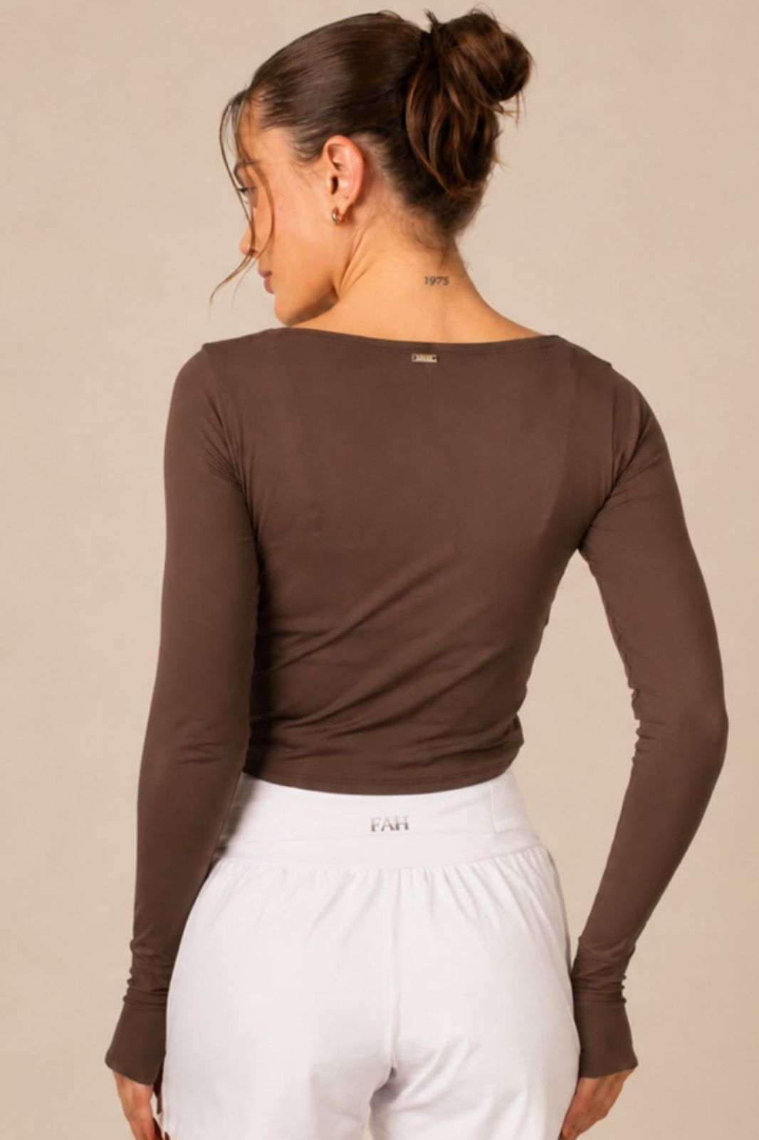 Blusa ballet classic chocolate