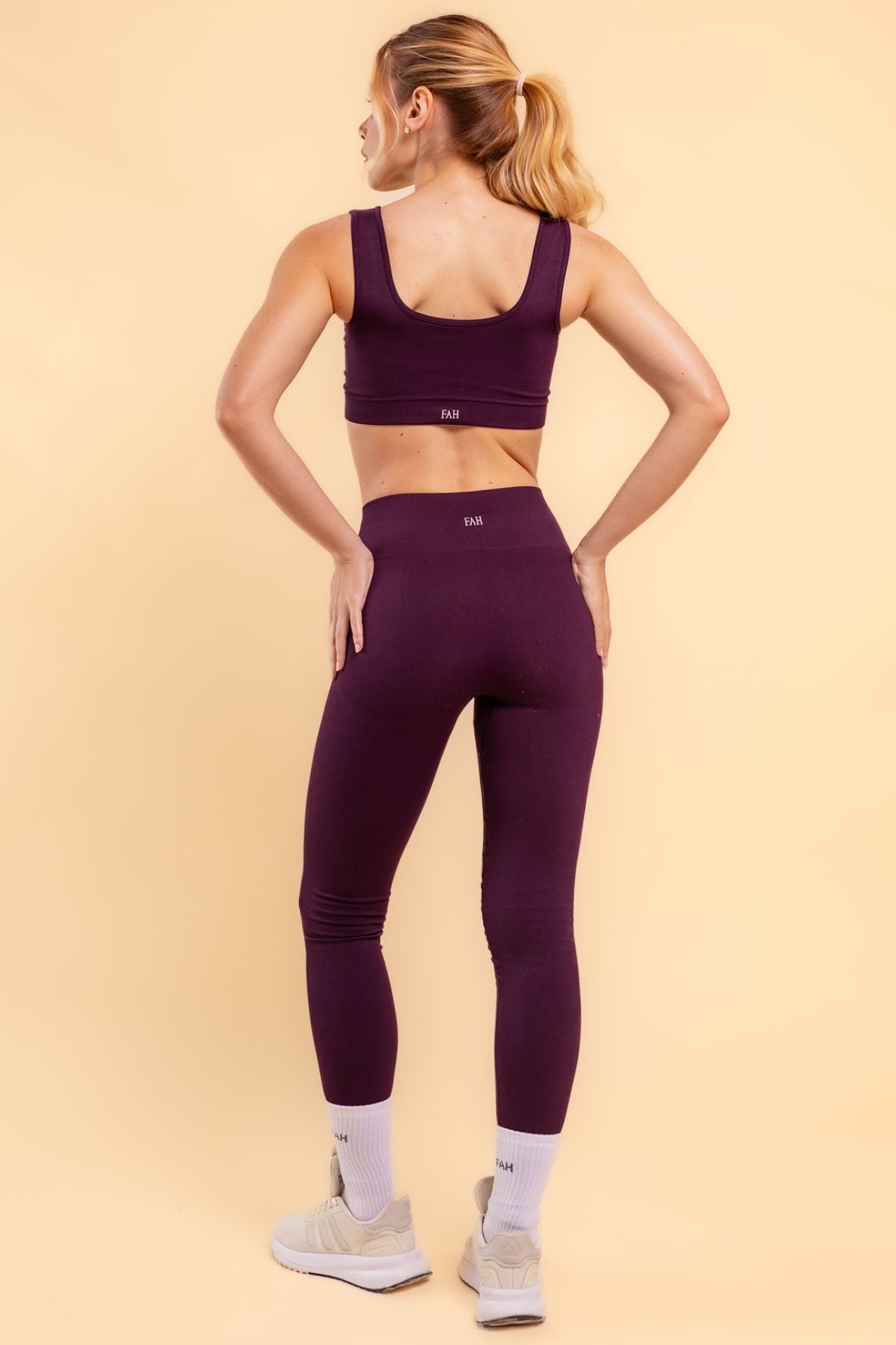 Legging sem costura açaí