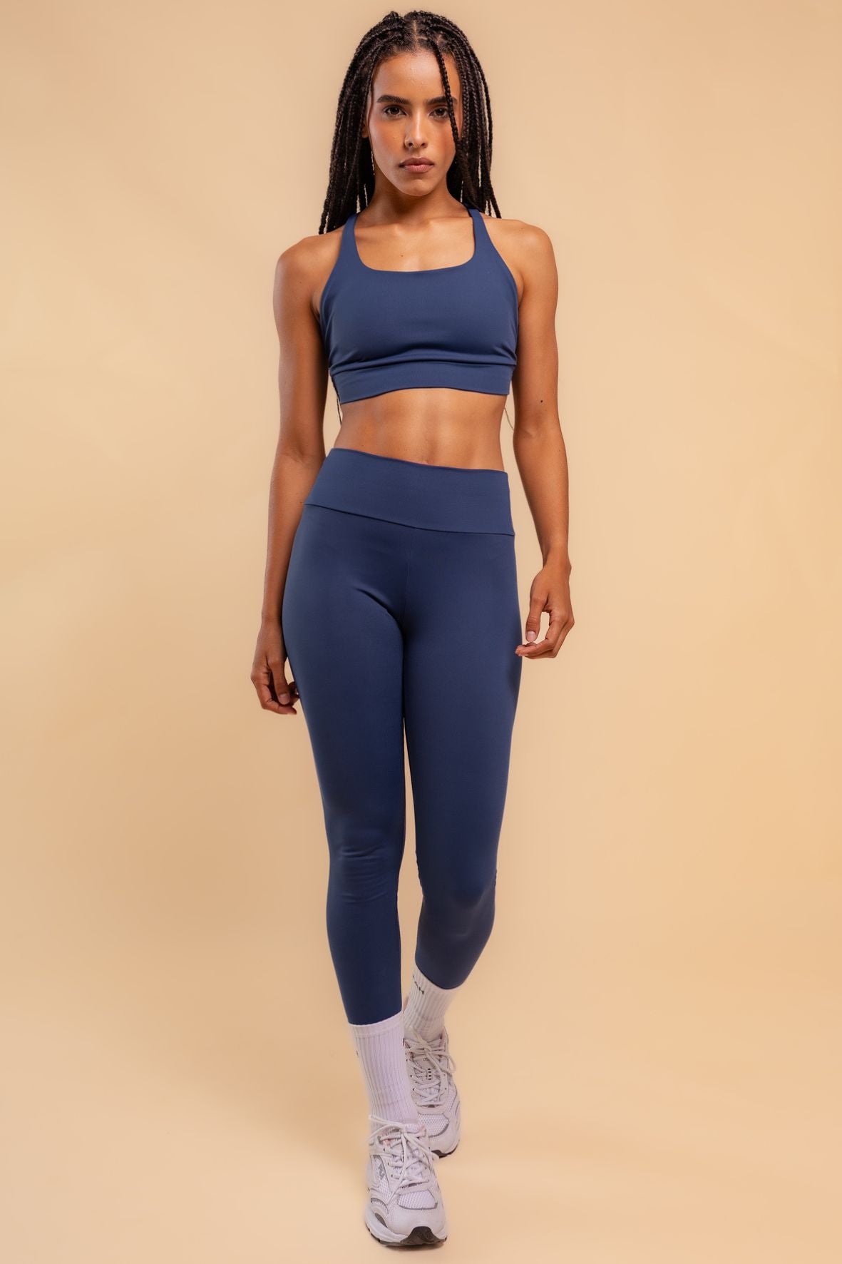 Legging empina bumbum sculpt marinho