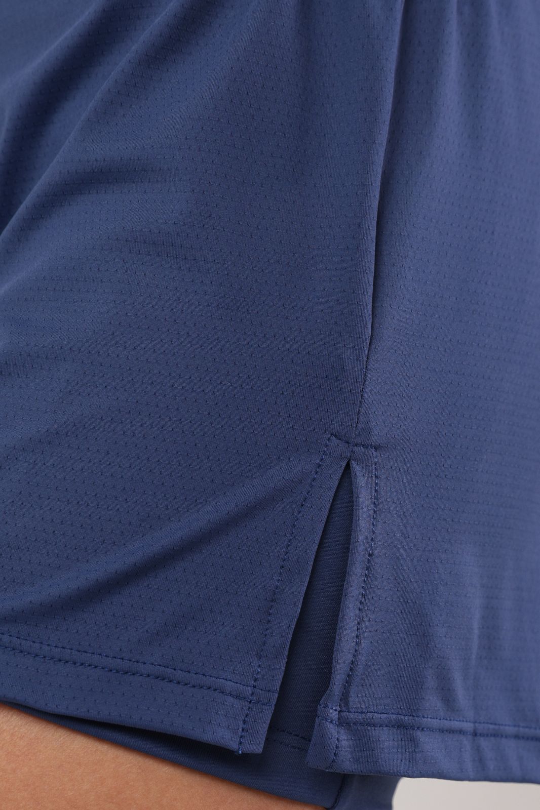 Shorts  corrida dois bolsos marinho