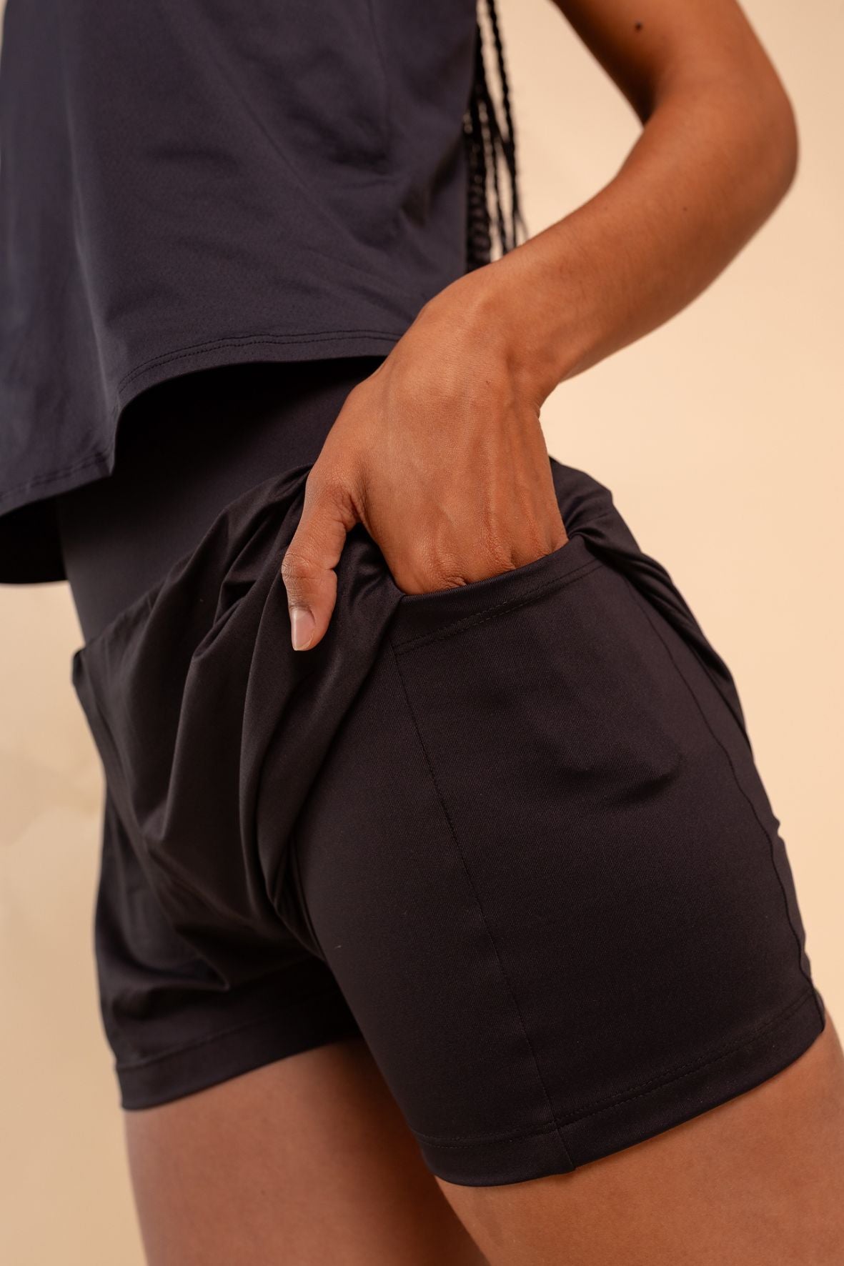 Conjunto corrida preto