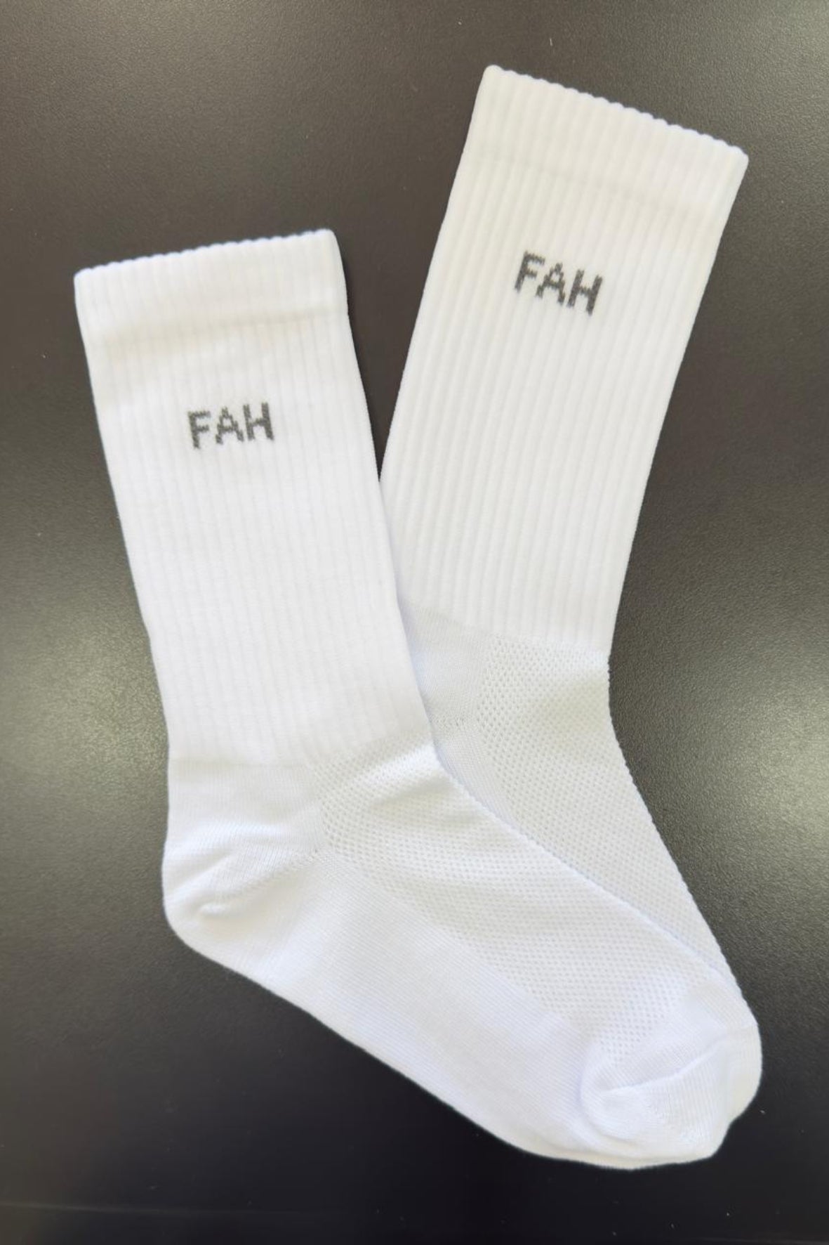 Meia FAH branco