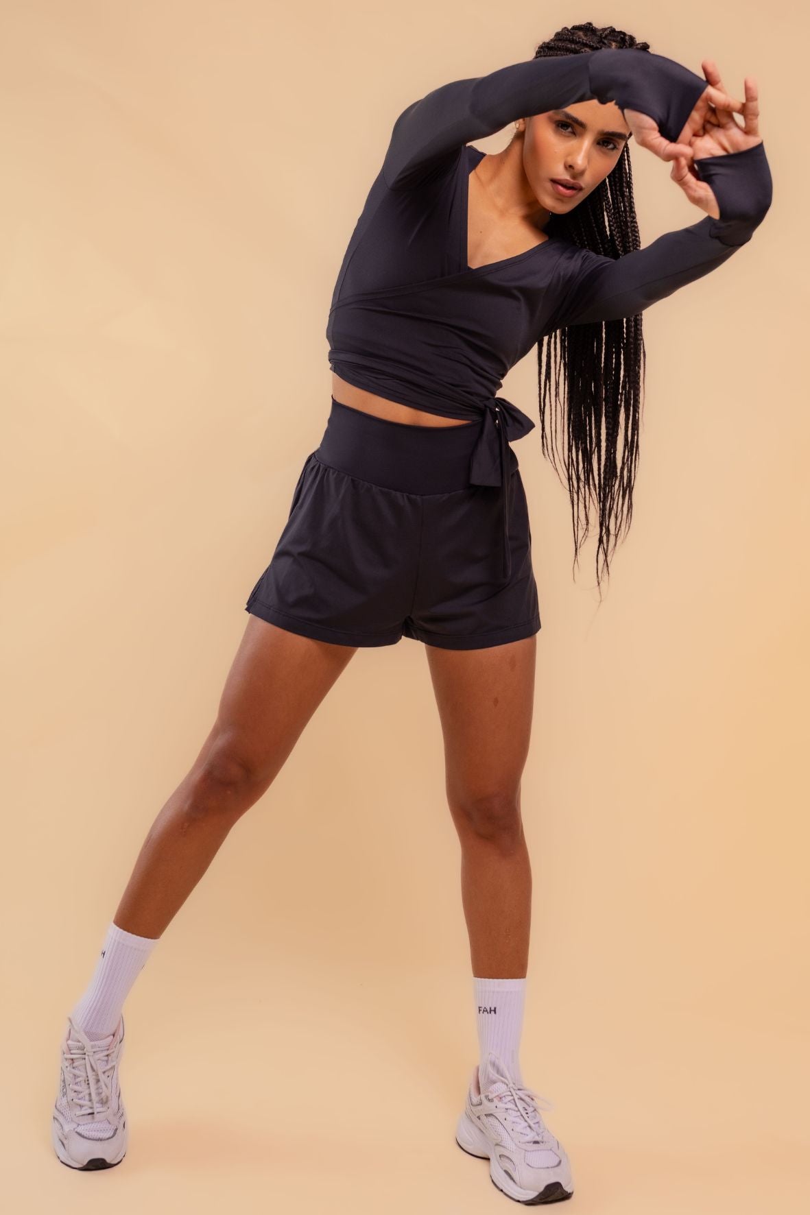 Blusa ballet preto