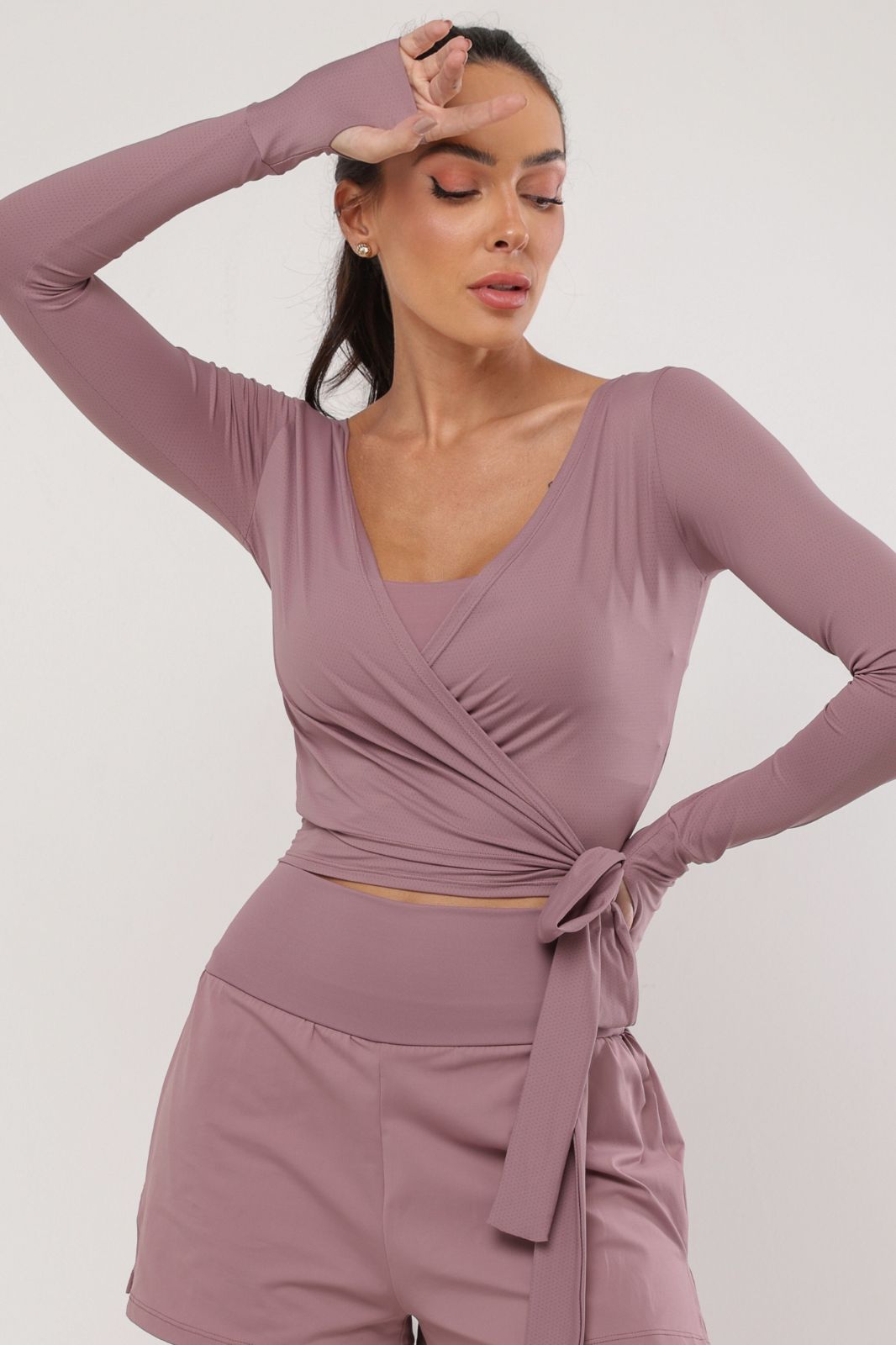 Blusa ballet classic satin