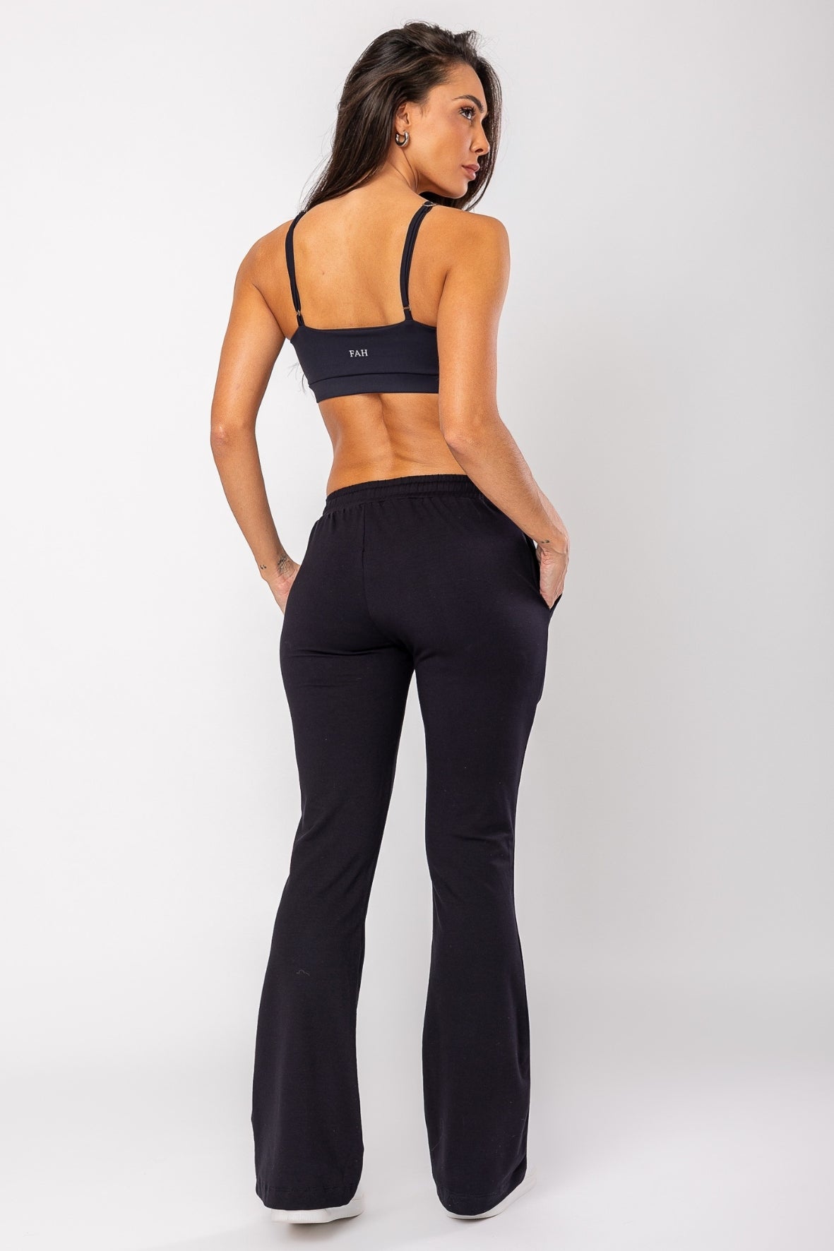 Calça casual moletinho