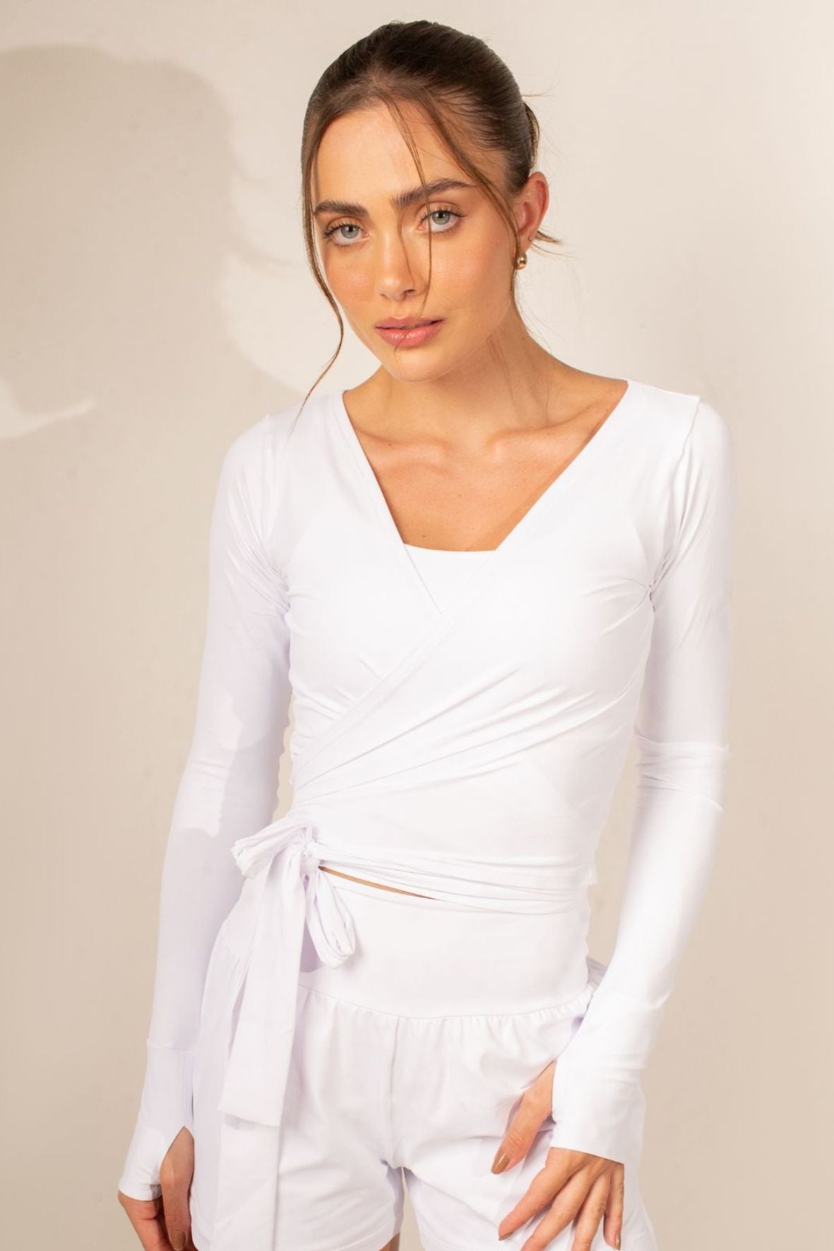 Blusa ballet branco