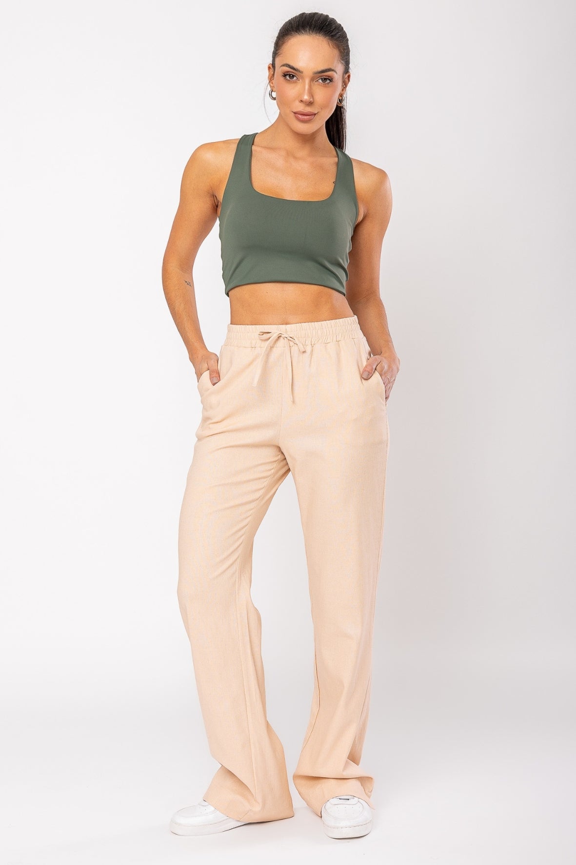 Calça natural casual