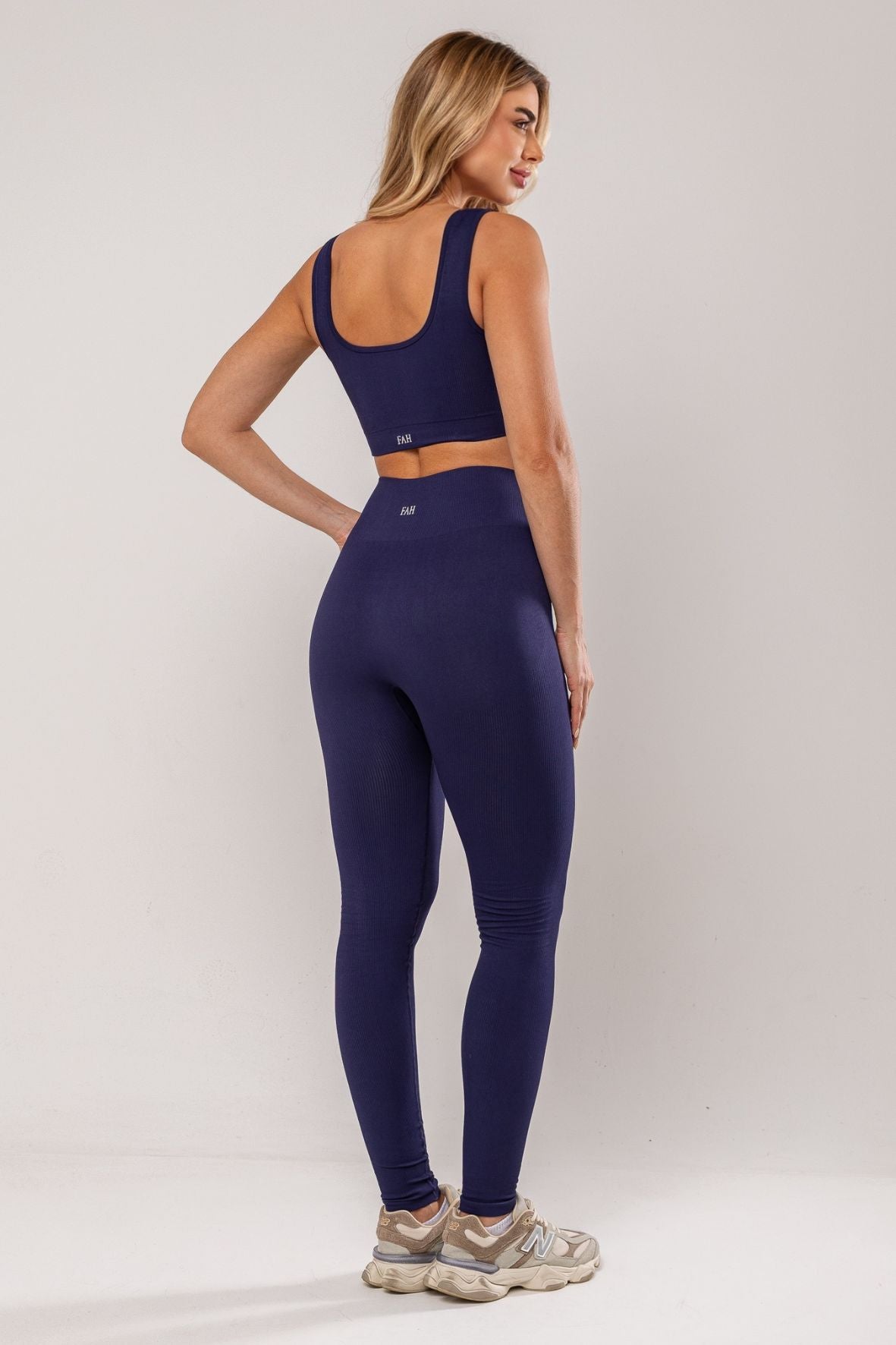 Legging sem costura marinho