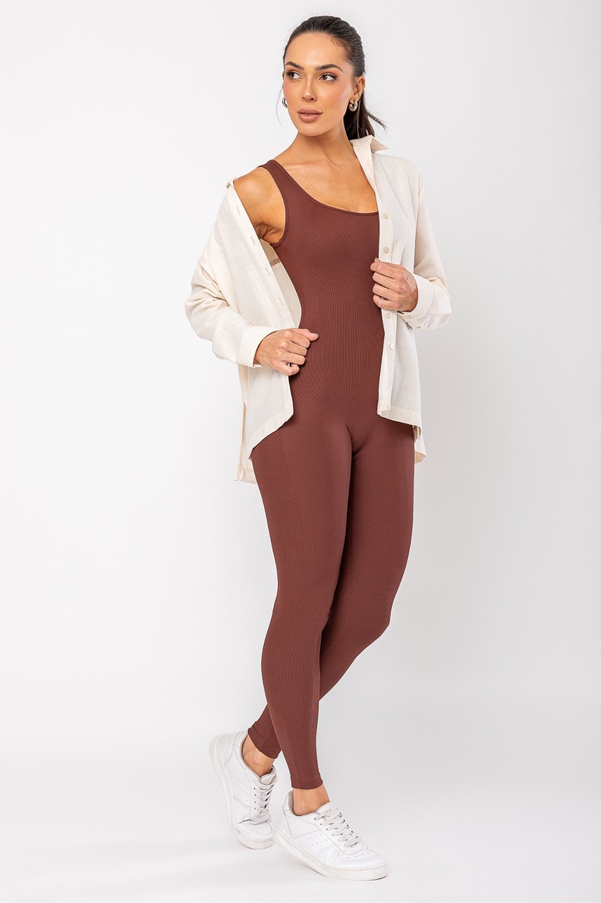 Camisa natural casual