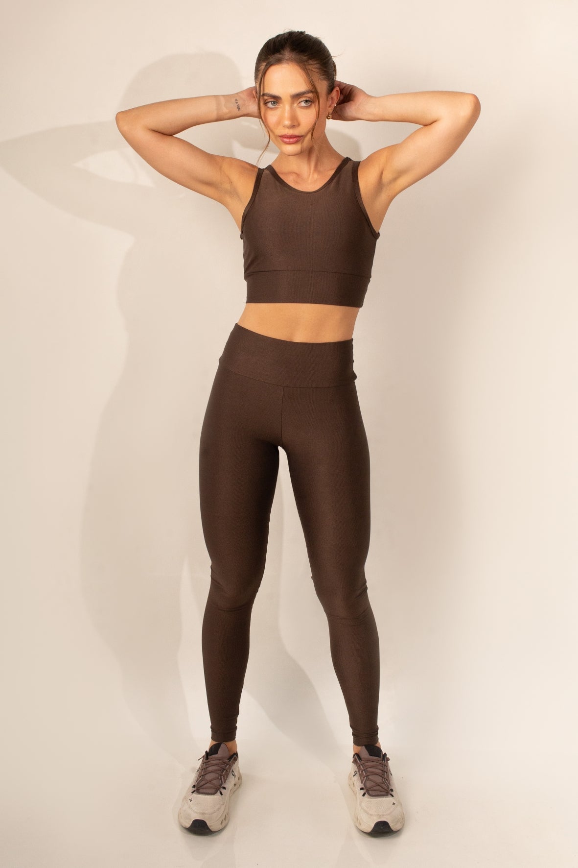 Legging basic lumen café