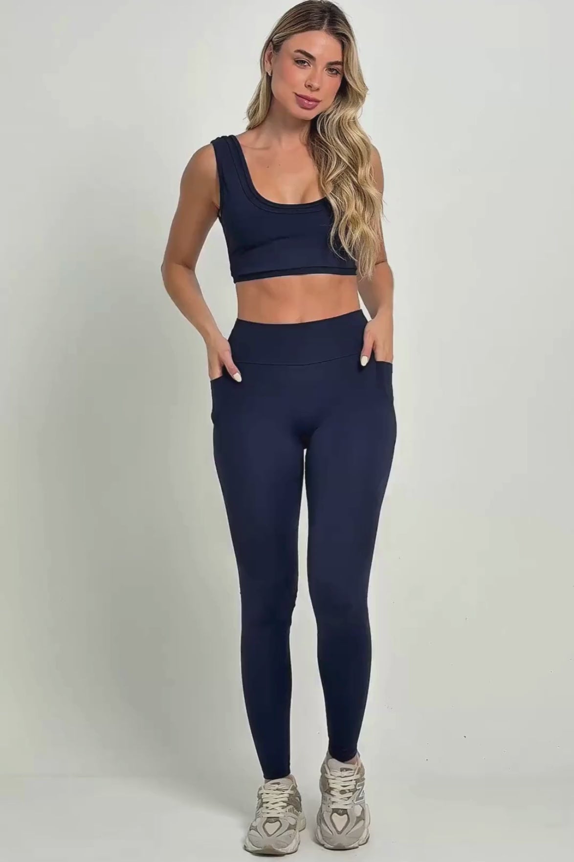 Legging bolsos laterais  adaptive eclipse