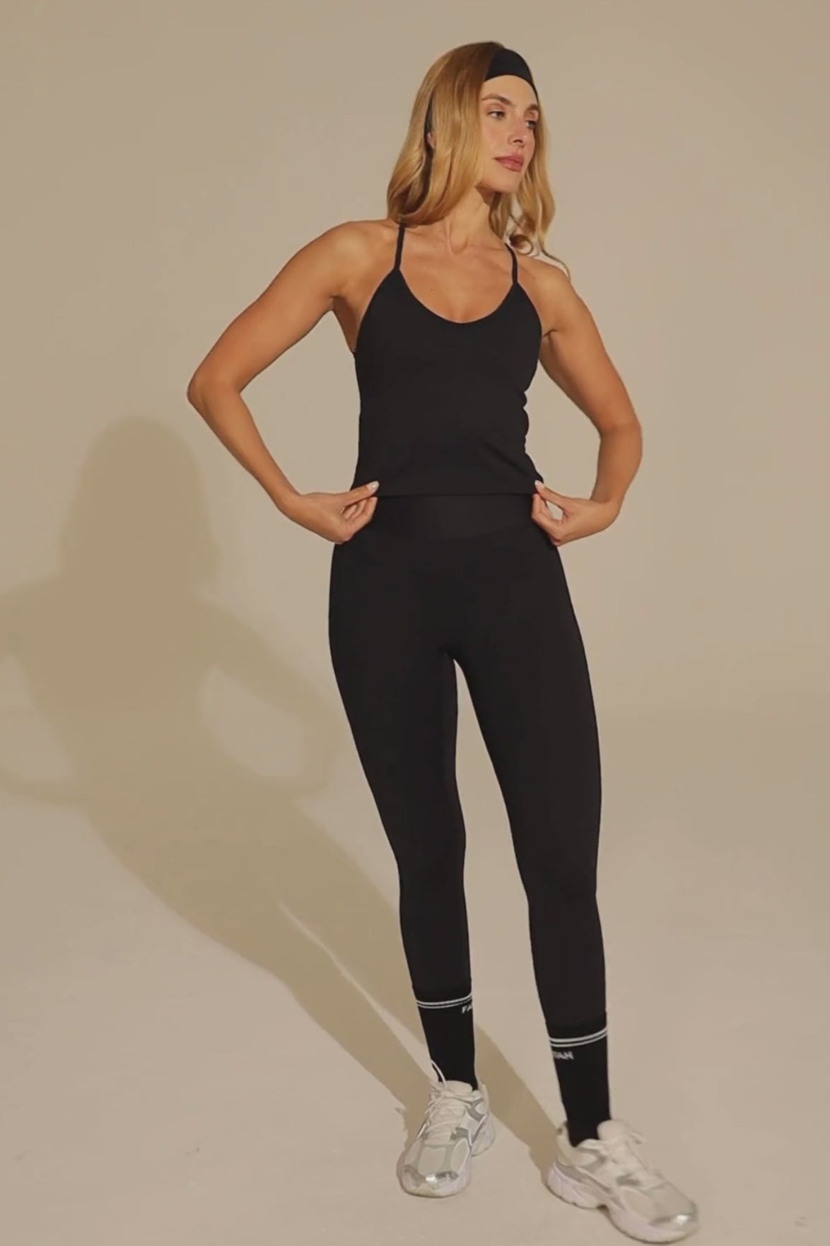 Legging duas listras laterais sculpt